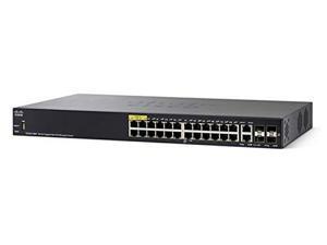 Cisco SG350-28P 28-Port Gigabit PoE Managed Switch Cisco SG350-28P 28-Port Gigabit PoE Managed Switch