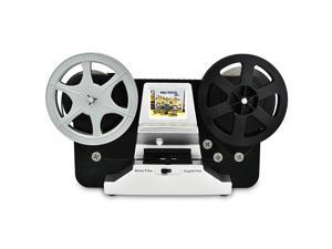 8mm Roll Film & Super8 Roll Film Reels(5"&3") Digital Vido Scanner and Movie Digitizer with 2.4" LCD, Black (Film2Digital MovieMaker) with 32 GB SD Card 8mm Roll Film & Super8 Roll Film Reels(5"&3") Digital Vido Scanner and Movie Digitizer with 2.4" LCD, Black (Film2Digital MovieMaker) with 32 GB SD Card
