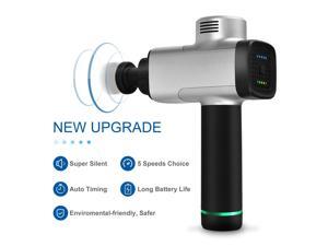 Massage Gun, Cordless Handheld Deep Tissue&Muscle Massager, 5 Speeds Percussion Massage Device Featuring Quiet Glide Technology Massage Gun, Cordless Handheld Deep Tissue&Muscle Massager, 5 Speeds Percussion Massage Device Featuring Quiet Glide Technology