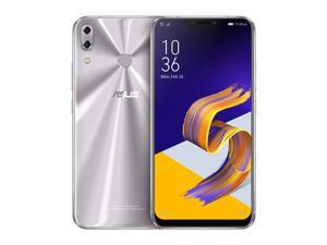 ASUS ZenFone 5Z (ZS620KL) 6GB/64GB 6.2" Unlocked Smart Phone (Silver) ASUS ZenFone 5Z (ZS620KL) 6GB/64GB 6.2" Unlocked Smart Phone (Silver)