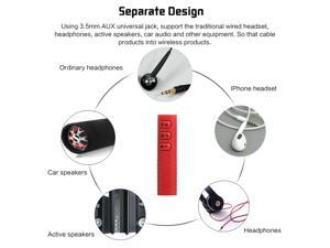 Mini Wireless Bluetooth Receiver 3.5mm Jack Bluetooth 4.1 Audio Music Receivers Adapter Car Aux Cable for Speaker Earphone Mini Wireless Bluetooth Receiver 3.5mm Jack Bluetooth 4.1 Audio Music Receivers Adapter Car Aux Cable for Speaker Earphone
