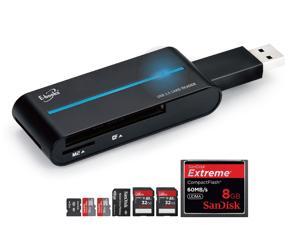 E-books T27 High Speed USB 3.0 5Gbps Card Reader External Flash Multi Media with 7 Slots SD MSXC CF MicroSD M2 and 2 Cards Simultaneously for Windows, Mac, Linux, Digital Camera / Photo - Black E-books T27 High Speed USB 3.0 5Gbps Card Reader External Flash Multi Media with 7 Slots SD MSXC CF MicroSD M2 and 2 Cards Simultaneously for Windows, Mac, Linux, Digital Camera / Photo - Black