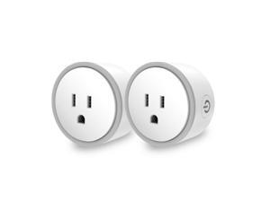 Elf Smart Plug by Eques - No Hub Required - Control Your Home from Anywhere - Compatible with Alexa & Google Home - WiFi App Enabled - UL FCC Certified - Fireproof Material (2 Pack) Elf Smart Plug by Eques - No Hub Required - Control Your Home from Anywhere - Compatible with Alexa & Google Home - WiFi App Enabled - UL FCC Certified - Fireproof Material (2 Pack)