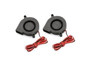 2 PCS Mini Cooling Fan 50mmx50mmx15mm 3D Printer Parts 5015 Radial Turbo Blower Fan DC 12V Cooling Fan For 3D Printer 2 PCS Mini Cooling Fan 50mmx50mmx15mm 3D Printer Parts 5015 Radial Turbo Blower Fan DC 12V Cooling Fan For 3D Printer