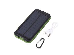 Waterproof Travel Powerbank For Mobile Phone Solar Power Bank 20000mAh Dual USB Solar Battery Charger External Battery Pack Waterproof Travel Powerbank For Mobile Phone Solar Power Bank 20000mAh Dual USB Solar Battery Charger External Battery Pack