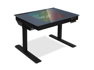 LIAN LI DK-04 FX Black Aluminum / Steel Desk Computer Case 2 x ATX PSU (Optional) Power Supply LIAN LI DK-04 FX Black Aluminum / Steel Desk Computer Case 2 x ATX PSU (Optional) Power Supply
