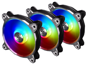 LIAN LI BORA DIGITAL Series RGB BR DIGITAL-3R G, 120mm Addressable RGB LED PWM Fan, 3 FANS Pack - Grey Frame LIAN LI BORA DIGITAL Series RGB BR DIGITAL-3R G, 120mm Addressable RGB LED PWM Fan, 3 FANS Pack - Grey Frame