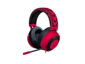 Razer PewDiePie Kraken Pro V2 - Analog Gaming Headset for PC, Xbox One and Playstation 4 - Oval Ear Cushions - Neon Red Razer PewDiePie Kraken Pro V2 - Analog Gaming Headset for PC, Xbox One and Playstation 4 - Oval Ear Cushions - Neon Red