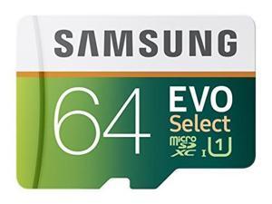 Samsung 64GB 80MB/s EVO Select Micro SDXC Memory Card (MB-ME64DA/AM) Samsung 64GB 80MB/s EVO Select Micro SDXC Memory Card (MB-ME64DA/AM)