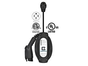 ClipperCreek LCS-20P EVSE, Plug-in 16 Amp Level 2 EV Charging Station, 240V, with a NEMA 14-50 plug, and 25 ft charging cable. Made in America for charging electric cars. ClipperCreek LCS-20P EVSE, Plug-in 16 Amp Level 2 EV Charging Station, 240V, with a NEMA 14-50 plug, and 25 ft charging cable. Made in America for charging electric cars.