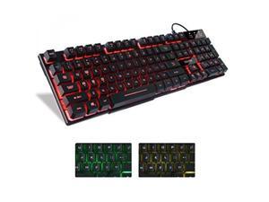ALV Mafiti RK100 3 Color LED Backlit USB Wired Multimedia Keyboard for Gaming,Office ALV Mafiti RK100 3 Color LED Backlit USB Wired Multimedia Keyboard for Gaming,Office