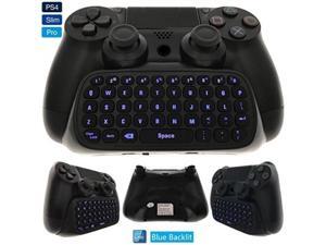 ALV Whiteoak PS4 Keyboard, Wireless Mini Backlit Chatpad, Great KeyPad Adapter for PlayStation 4 PS4, Slim, Pro Controller - 2.4GHz Receiver included ALV Whiteoak PS4 Keyboard, Wireless Mini Backlit Chatpad, Great KeyPad Adapter for PlayStation 4 PS4, Slim, Pro Controller - 2.4GHz Receiver included