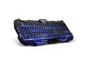 ALMM Ombar Multimedia Gaming Keyboard LED Backlit USB Wired with 8 Hot Multimedia Keys for Office and Gaming ALMM Ombar Multimedia Gaming Keyboard LED Backlit USB Wired with 8 Hot Multimedia Keys for Office and Gaming