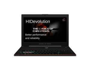 HIDevolution Asus ROG Zephyrus GX501VI 15.6 inch Gaming Laptop | 2.8 GHz i7-7700HQ, GTX 1080 Max-Q 8GB, 16GB DDR4/2400MHz, PCIe 1TB SSD | Authorized Performance Upgrades & Warranty HIDevolution Asus ROG Zephyrus GX501VI 15.6 inch Gaming Laptop | 2.8 GHz i7-7700HQ, GTX 1080 Max-Q 8GB, 16GB DDR4/2400MHz, PCIe 1TB SSD | Authorized Performance Upgrades & Warranty