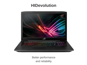 HIDevolution ASUS ROG Strix GL703GS Scar 17.3” FHD 144Hz Gaming Laptop | 2.2 GHz i7-8750H, GTX 1070, 16GB DDR4/2666MHz RAM, PCIe 512GB SSD + 1TB SSHD | Authorized Performance Upgrades & Warranty HIDevolution ASUS ROG Strix GL703GS Scar 17.3” FHD 144Hz Gaming Laptop | 2.2 GHz i7-8750H, GTX 1070, 16GB DDR4/2666MHz RAM, PCIe 512GB SSD + 1TB SSHD | Authorized Performance Upgrades & Warranty
