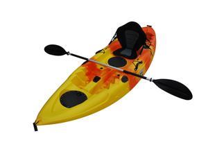 BKC UH-FK184 9 Foot Sit on Top Single Fishing Kayak with Seat and Paddle included BKC UH-FK184 9 Foot Sit on Top Single Fishing Kayak with Seat and Paddle included