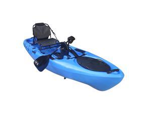 BKC UH-PK11 Pedal Drive Solo Rover 10-Foot 6-Inch Solo Kayak Propeller-Driven Sit On Top Single Fishing Kayak with Pedal Drive, Rudder System, Paddle, and Seat Included BKC UH-PK11 Pedal Drive Solo Rover 10-Foot 6-Inch Solo Kayak Propeller-Driven Sit On Top Single Fishing Kayak with Pedal Drive, Rudder System, Paddle, and Seat Included