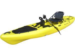 BKC UH-PK13 Pedal Drive Solo Traveler 13-Foot Kayak - Pedal Propeller Drive Single-Person Sit On Top Fishing Kayak with Pedal Drive, Rudder System, Paddle, and Seat Included BKC UH-PK13 Pedal Drive Solo Traveler 13-Foot Kayak - Pedal Propeller Drive Single-Person Sit On Top Fishing Kayak with Pedal Drive, Rudder System, Paddle, and Seat Included