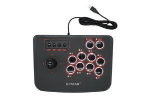 Honcam Arcade fighting stick For PS4/PS3/ Switch/ PC Honcam Arcade fighting stick For PS4/PS3/ Switch/ PC