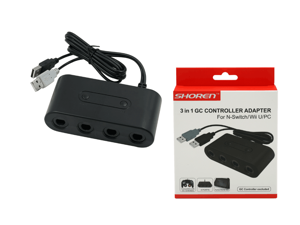 4-Port GC Controller Adapter For N-Switch/Wii U/PC 4-Port GC Controller Adapter For N-Switch/Wii U/PC