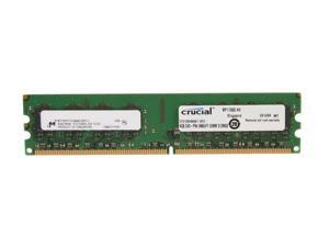 Crucial 4GB 240-Pin DDR2 SDRAM DDR2 667 (PC2 5300) Desktop Memory Model CT51264AA667 Crucial 4GB 240-Pin DDR2 SDRAM DDR2 667 (PC2 5300) Desktop Memory Model CT51264AA667