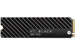 Western Digital WD BLACK SN750 NVMe M.2 2280 2TB PCI-Express 3.0 x4 64-layer 3D NAND Internal Solid State Drive (SSD) WDS200T3XHC W/ Heatsink Western Digital WD BLACK SN750 NVMe M.2 2280 2TB PCI-Express 3.0 x4 64-layer 3D NAND Internal Solid State Drive (SSD) WDS200T3XHC W/ Heatsink