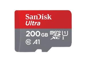 SanDisk 200GB Ultra A1 microSDXC UHS-I/Class 10 Memory Card, Speed Up to 100MB/s (SDSQUAR-200G) SanDisk 200GB Ultra A1 microSDXC UHS-I/Class 10 Memory Card, Speed Up to 100MB/s (SDSQUAR-200G)