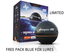 DEEPER PRO + GPS WIFI OFFICIAL DEALER. FREE PACK BLUE FOX LURES INCLUDED. SAME DAY SHIPPING DEEPER PRO + GPS WIFI OFFICIAL DEALER. FREE PACK BLUE FOX LURES INCLUDED. SAME DAY SHIPPING