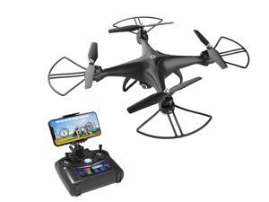 Holy Stone HS110D Drone for Beginners with 720P HD FPV Camera 120° FOV RC Quadcopter for Kids and Adults with Altitude Hold, Headless Mode, 3D Flips and Modular Battery Holy Stone HS110D Drone for Beginners with 720P HD FPV Camera 120° FOV RC Quadcopter for Kids and Adults with Altitude Hold, Headless Mode, 3D Flips and Modular Battery