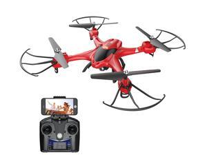 Holy Stone HS200 FPV RC Drone with HD Wifi Camera Live Feed 2.4GHz 4CH 6-Axis Gyro Quadcopter with Altitude Hold, Gravity Sensor and Headless Mode RTF Helicopter Holy Stone HS200 FPV RC Drone with HD Wifi Camera Live Feed 2.4GHz 4CH 6-Axis Gyro Quadcopter with Altitude Hold, Gravity Sensor and Headless Mode RTF Helicopter