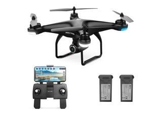Holy Stone - HS120D Wi-Fi FPV Drone with 1080P Camera and GPS, Tap Fly Function, Black (Bonus Battery Version) Holy Stone - HS120D Wi-Fi FPV Drone with 1080P Camera and GPS, Tap Fly Function, Black (Bonus Battery Version)