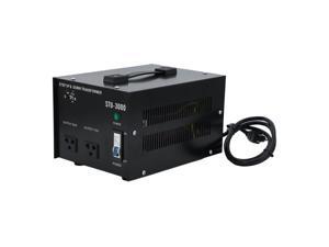 3000W Step Up/Down Electrical Power Voltage Converter Transformer With USB ST-3000 Neutral Tension Transformer US Plug 3000W Step Up/Down Electrical Power Voltage Converter Transformer With USB ST-3000 Neutral Tension Transformer US Plug