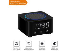 Echo Dot (2nd Gen) Docking Station with LED Clock (Black) Echo Dot (2nd Gen) Docking Station with LED Clock (Black)