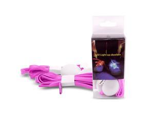 LED Shoelaces Luminous Nylon Flashing Modes EDM Festival Party Dancing Shoelaces for Boys Girls (Pink) LED Shoelaces Luminous Nylon Flashing Modes EDM Festival Party Dancing Shoelaces for Boys Girls (Pink)