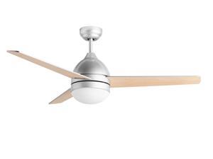 Hauslane CF2000 48 inch Modern Ceiling Fan in Sliver Finish with Quiet Motor, Bright LED Lamp, Reversible Motor and Three Reversible Blades, Remote Control Included! Hauslane CF2000 48 inch Modern Ceiling Fan in Sliver Finish with Quiet Motor, Bright LED Lamp, Reversible Motor and Three Reversible Blades, Remote Control Included!