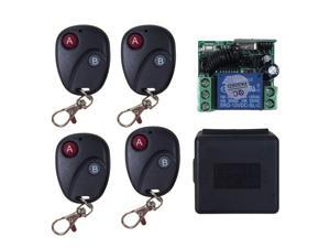 Relay DC12V 7A 1CH Wireless Remote Control Switch Transmitter Receiver System Relay DC12V 7A 1CH Wireless Remote Control Switch Transmitter Receiver System