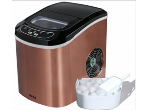Contertop ice maker Portable and compact ice maker Stainless Steel Recycling and Waste-free 9.5 x 14.1 x 12.9 inches Contertop ice maker Portable and compact ice maker Stainless Steel Recycling and Waste-free 9.5 x 14.1 x 12.9 inches