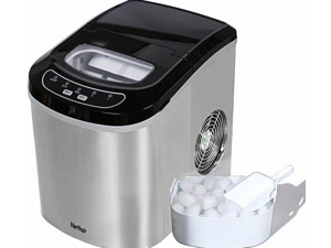 Contertop ice maker Portable and compact ice maker Stainless Steel Recycling and Waste-free 9.5 x 14.1 x 12.9 inches Contertop ice maker Portable and compact ice maker Stainless Steel Recycling and Waste-free 9.5 x 14.1 x 12.9 inches