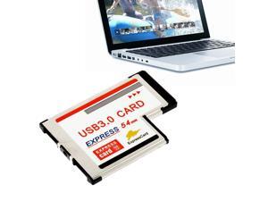 High Full Speed Express Card Expresscard to USB 3.0 54mm Adapter Converter High Full Speed Express Card Expresscard to USB 3.0 54mm Adapter Converter