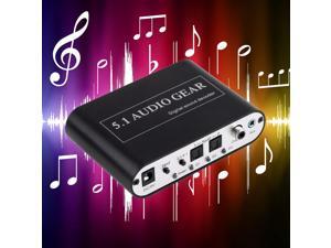 SPDIF/Coaxial Digital DTS/AC3 5.1/2.1CH to Analog Audio Decoder Converter 51A SPDIF/Coaxial Digital DTS/AC3 5.1/2.1CH to Analog Audio Decoder Converter 51A