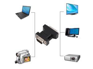 DVI(24+5) Dual Link Female to VGA 15 Male Monitor Adapter Converter For HDTV DVI(24+5) Dual Link Female to VGA 15 Male Monitor Adapter Converter For HDTV
