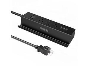 Desktop Power Strip 3 Electric Outlet Charger 3 Usb Power Extension Bar with Power Surge Protection , 5 foot Extension Cord with Phone Holder Tablet Stand for Computer,Table,Office - Black Desktop Power Strip 3 Electric Outlet Charger 3 Usb Power Extension Bar with Power Surge Protection , 5 foot Extension Cord with Phone Holder Tablet Stand for Computer,Table,Office - Black