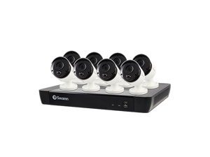 8 Camera 16 Channel 4K Ultra HD NVR Security System 8 Camera 16 Channel 4K Ultra HD NVR Security System