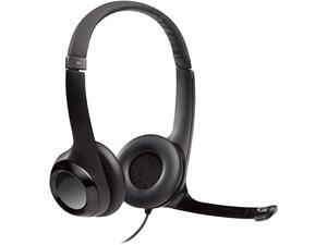 Logitech H390 Supra-aural USB Headset - 981-000014 H390 USB COMPUTER HEADSET with enhanced digital audio and in-line controls with Noise Cancelling Mic Logitech H390 Supra-aural USB Headset - 981-000014 H390 USB COMPUTER HEADSET with enhanced digital audio and in-line controls with Noise Cancelling Mic