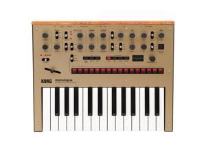 Korg Monologue Monophonic Analog Synthesizer with Presets - Gold Korg Monologue Monophonic Analog Synthesizer with Presets - Gold