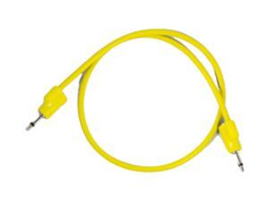 Tiptop Audio Stackable Shielded 3.5mm Patch Cable - 50cm Yellow Tiptop Audio Stackable Shielded 3.5mm Patch Cable - 50cm Yellow