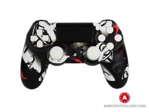 PS4 Slim DualShock Custom Playstation 4 Wireless Controller - Custom AimController Anonymouse design with 4 Paddles. PS4 Slim DualShock Custom Playstation 4 Wireless Controller - Custom AimController Anonymouse design with 4 Paddles.