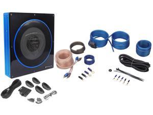 rockville rw10ca 10" 800 watt underseat slim amplified car subwoofer +wire kit rockville rw10ca 10" 800 watt underseat slim amplified car subwoofer +wire kit