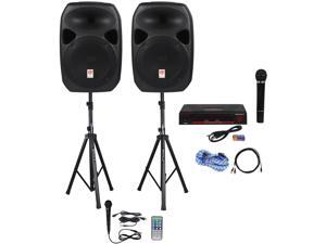 Rockville Dual 12" ipad/iphone/Android/Laptop/TV Youtube Karaoke Machine/System Rockville Dual 12" ipad/iphone/Android/Laptop/TV Youtube Karaoke Machine/System