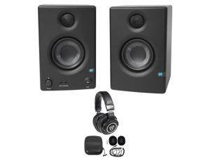 Pair Presonus Eris E3.5 3.5" Powered Studio Monitor Speakers+Studio Headphones Pair Presonus Eris E3.5 3.5" Powered Studio Monitor Speakers+Studio Headphones